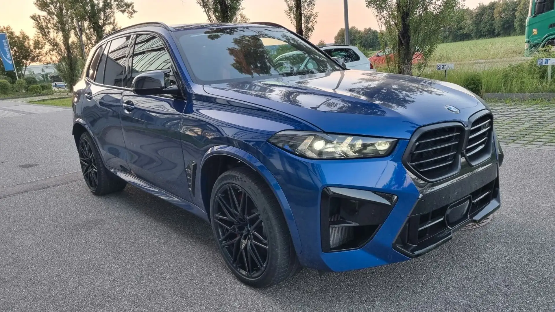 BMW X5 M Competition Panorama M-Drivers Facelift Blau - 2