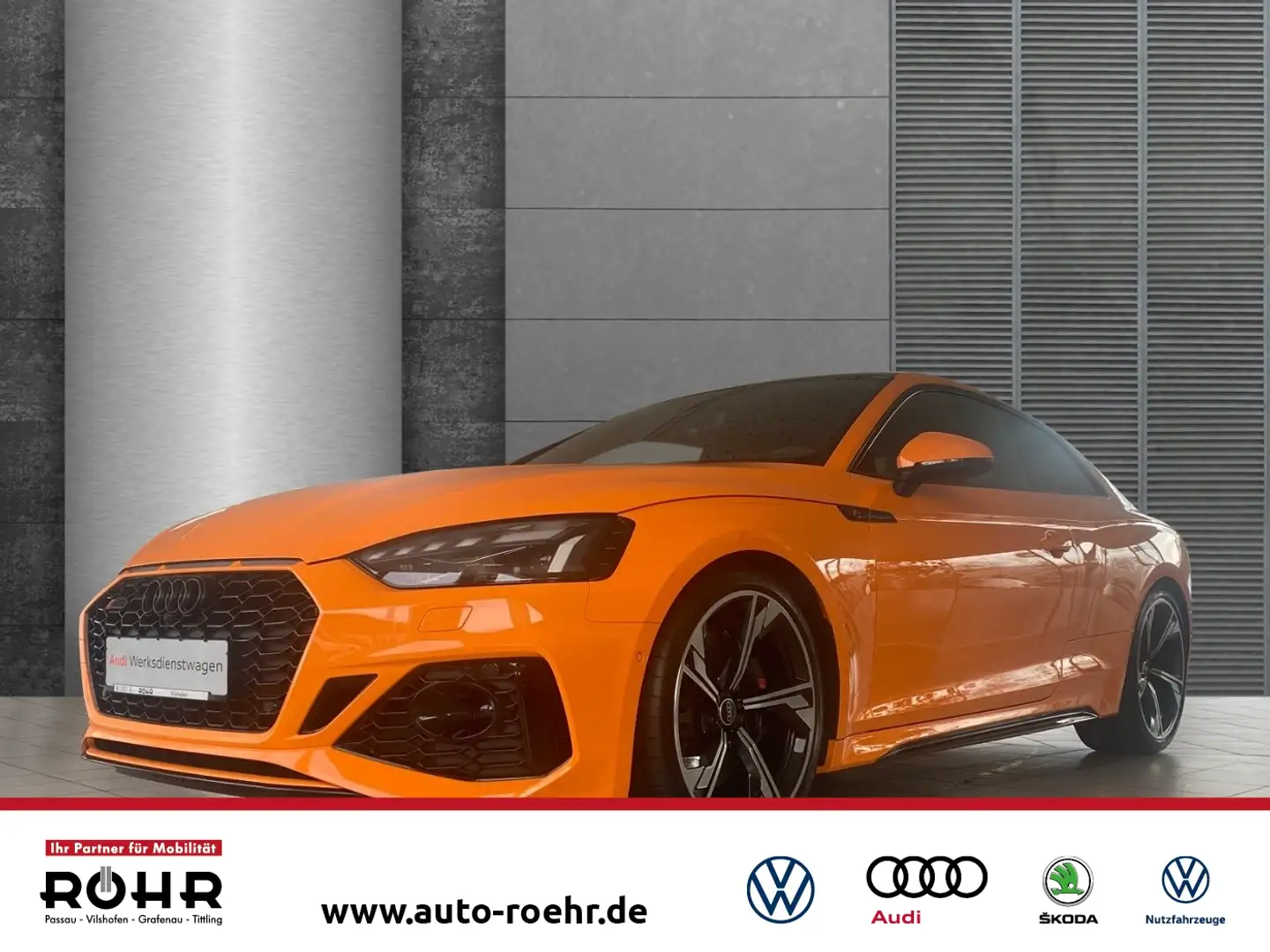 Audi RS5 RS 5 Coupé Tiptronic (NAVI.SHZ.PDC PLUS.LEDER.MATR Orange - 1