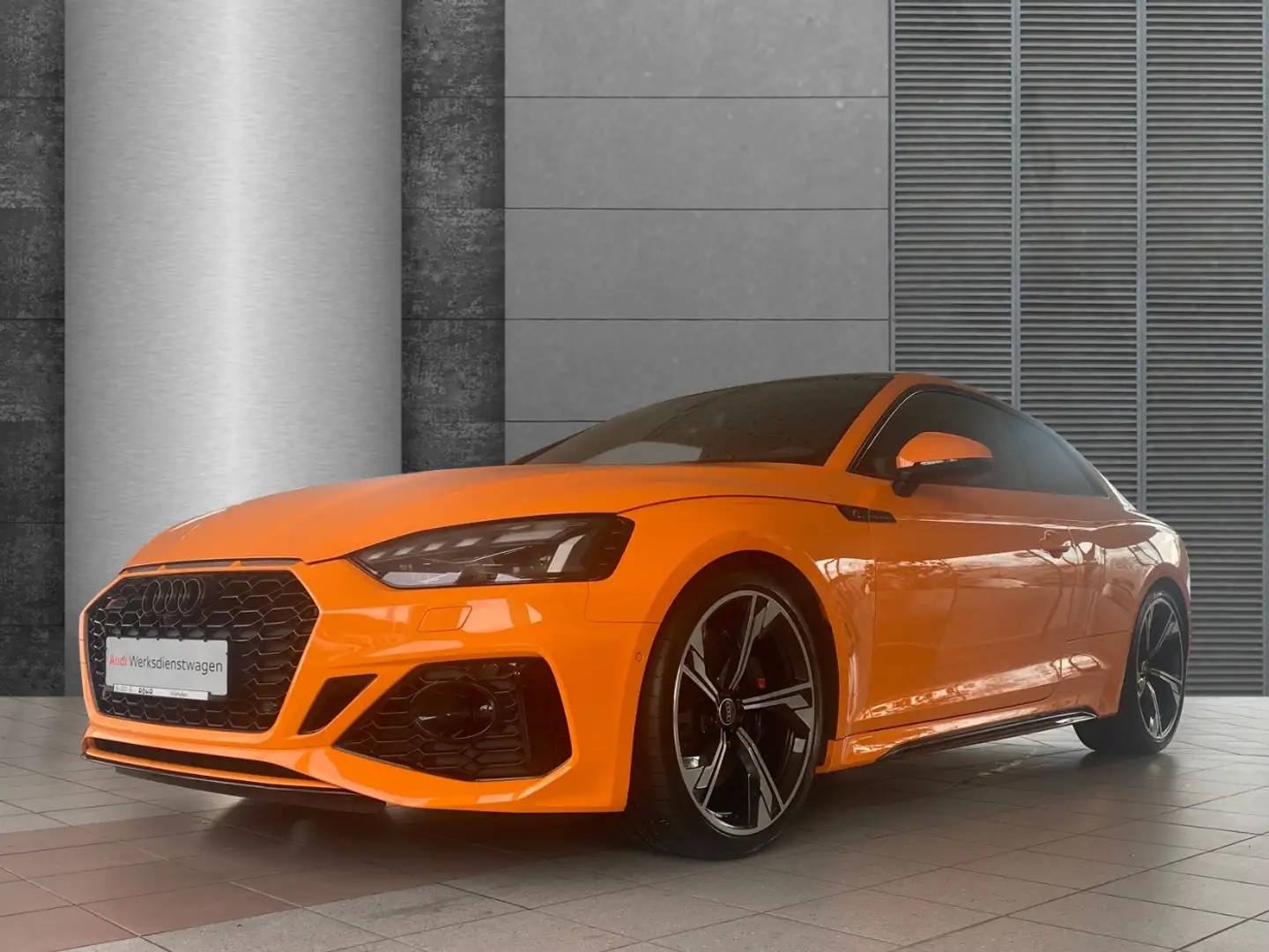 Audi RS5 RS 5 Coupé Tiptronic (NAVI.SHZ.PDC PLUS.LEDER.MATR Arancione - 2