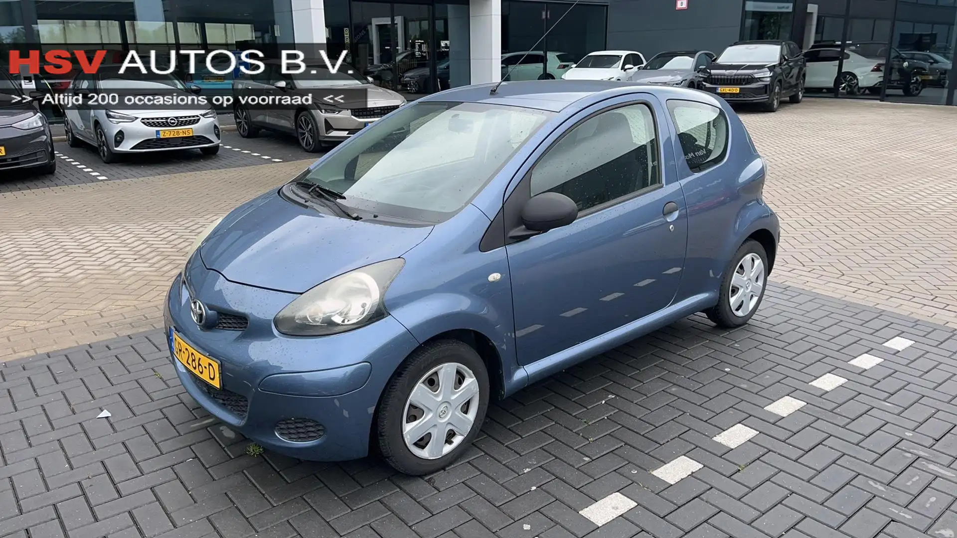 Toyota Aygo 1.0-12V Access 1e eigenaar Blauw - 1