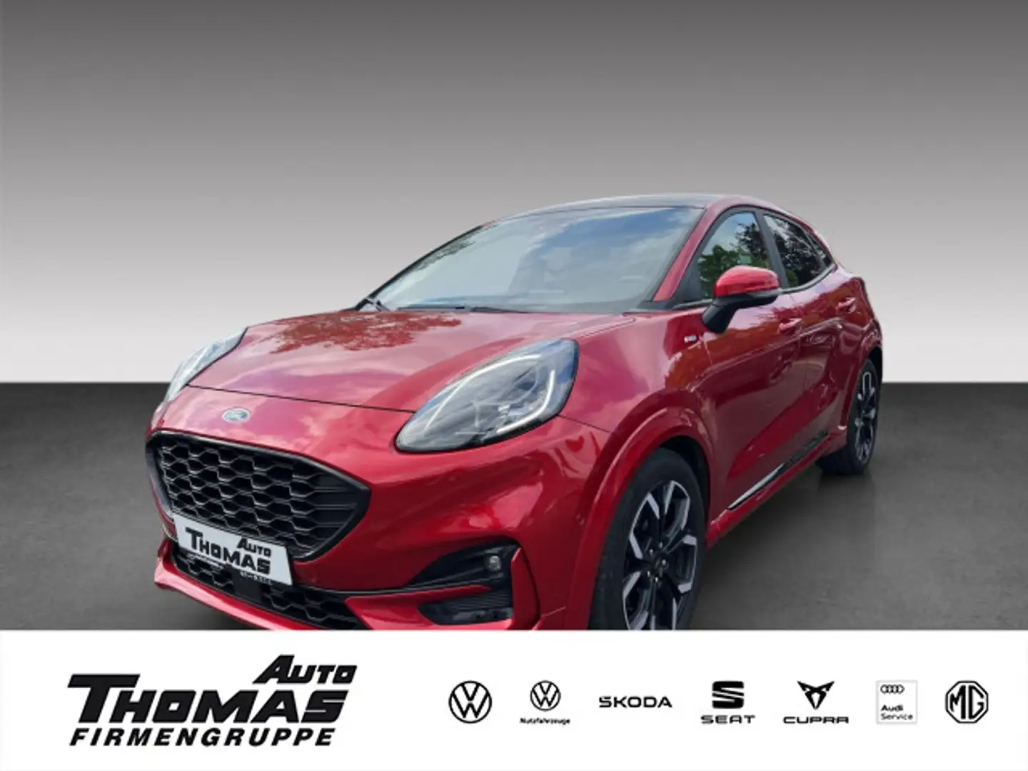 Ford Puma 1.0 EcoBoost 6-Gang Hybrid ST-Line X SHZ Kl Roşu - 1