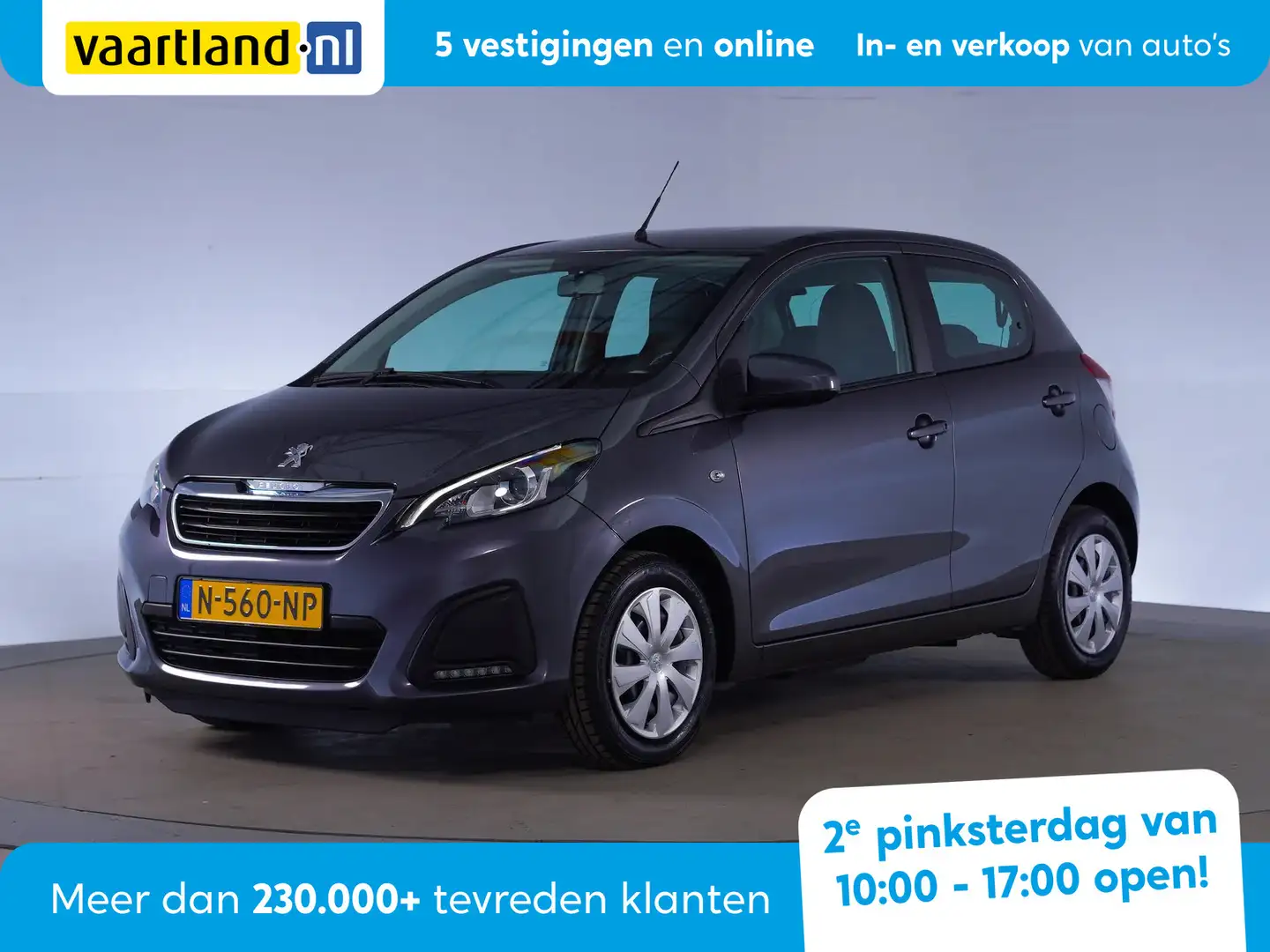 Peugeot 108 1.0 e-VTi Active 5-drs [ Airco LED DAB tuner ] Šedá - 1