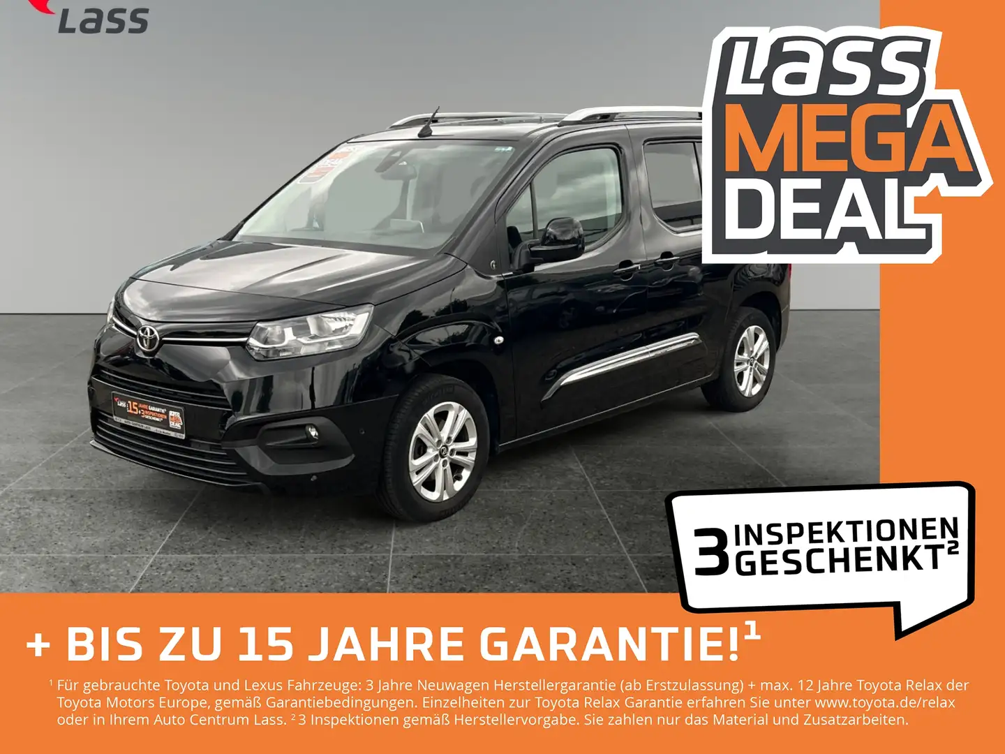 Toyota Proace City Verso 1.2 L1 D Team Deutschland FLA Noir - 1