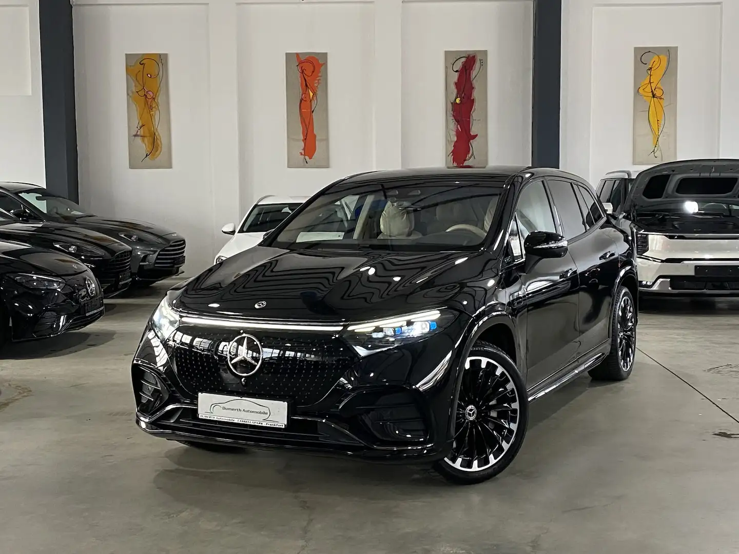 Mercedes-Benz EQS SUV 450+ AMG/´22/HYPER/Pano/AIR/HUD/TV/ Чёрный - 1