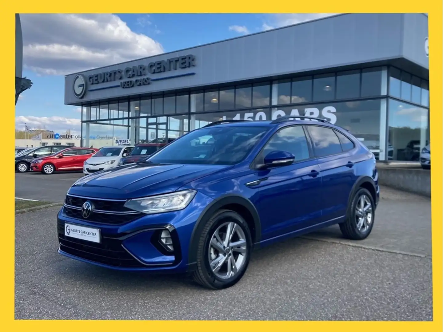 Volkswagen Taigo R-Line Automaat 1.0 Tsi 110pk ! Blauw - 1