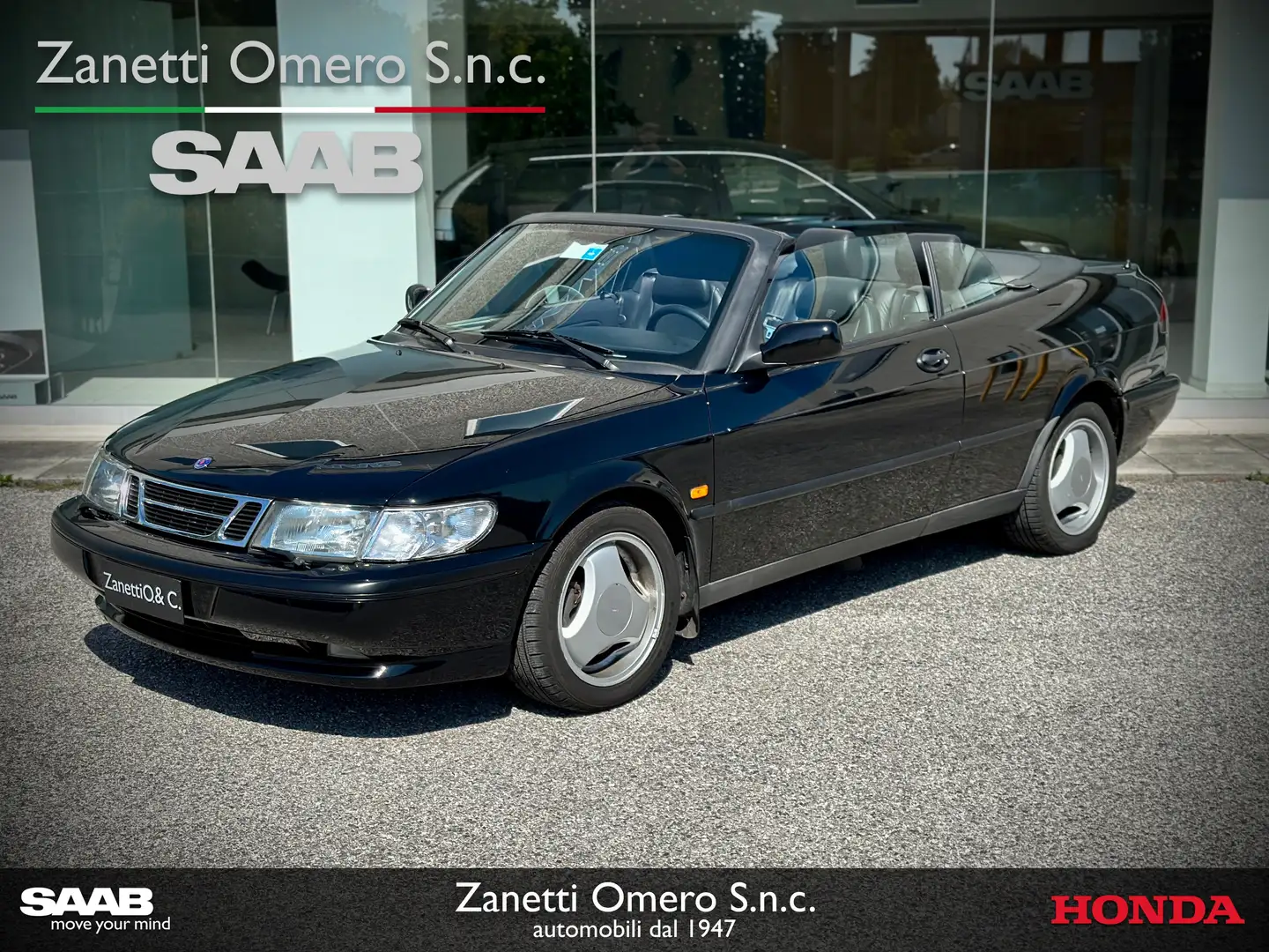 Saab 900 900 II 1993 Cabrio 2.0 turbo SE Talladega Nero - 1