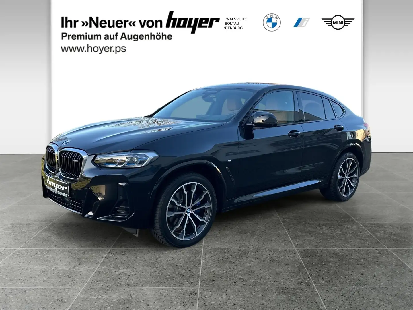 BMW X4 M 40i Gestiksteuerung Head-Up HK HiFi DAB Shz Schwarz - 1