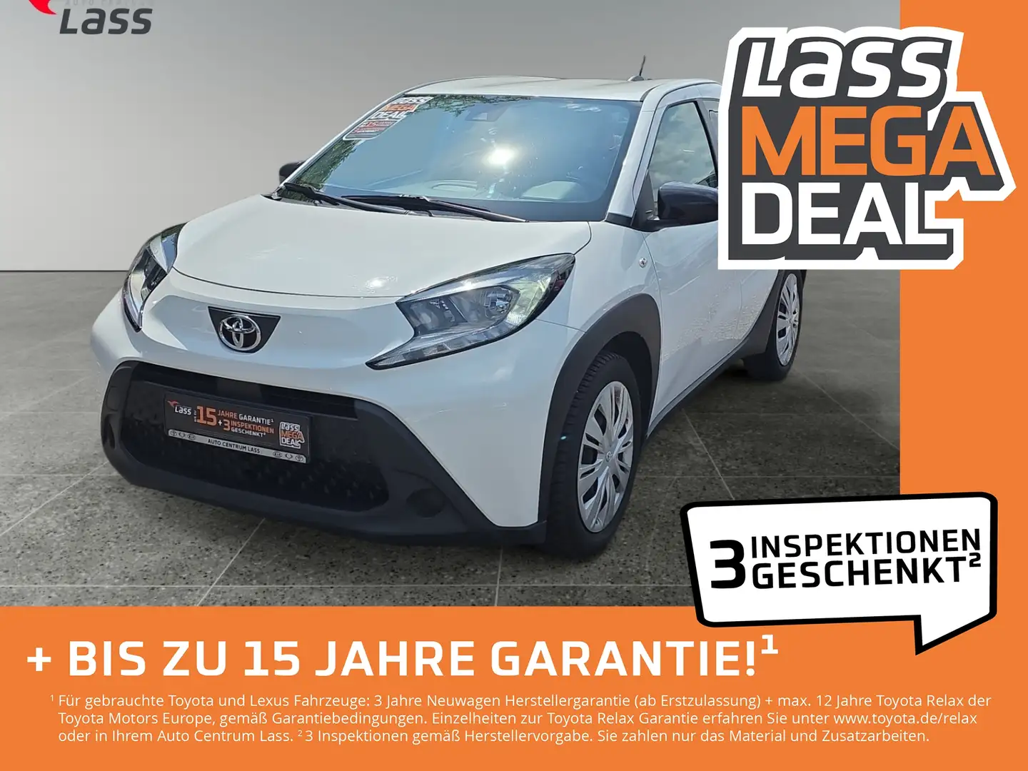 Toyota Aygo X 1.0 Play Sitzheizung, Keyless, Kamera Weiß - 1