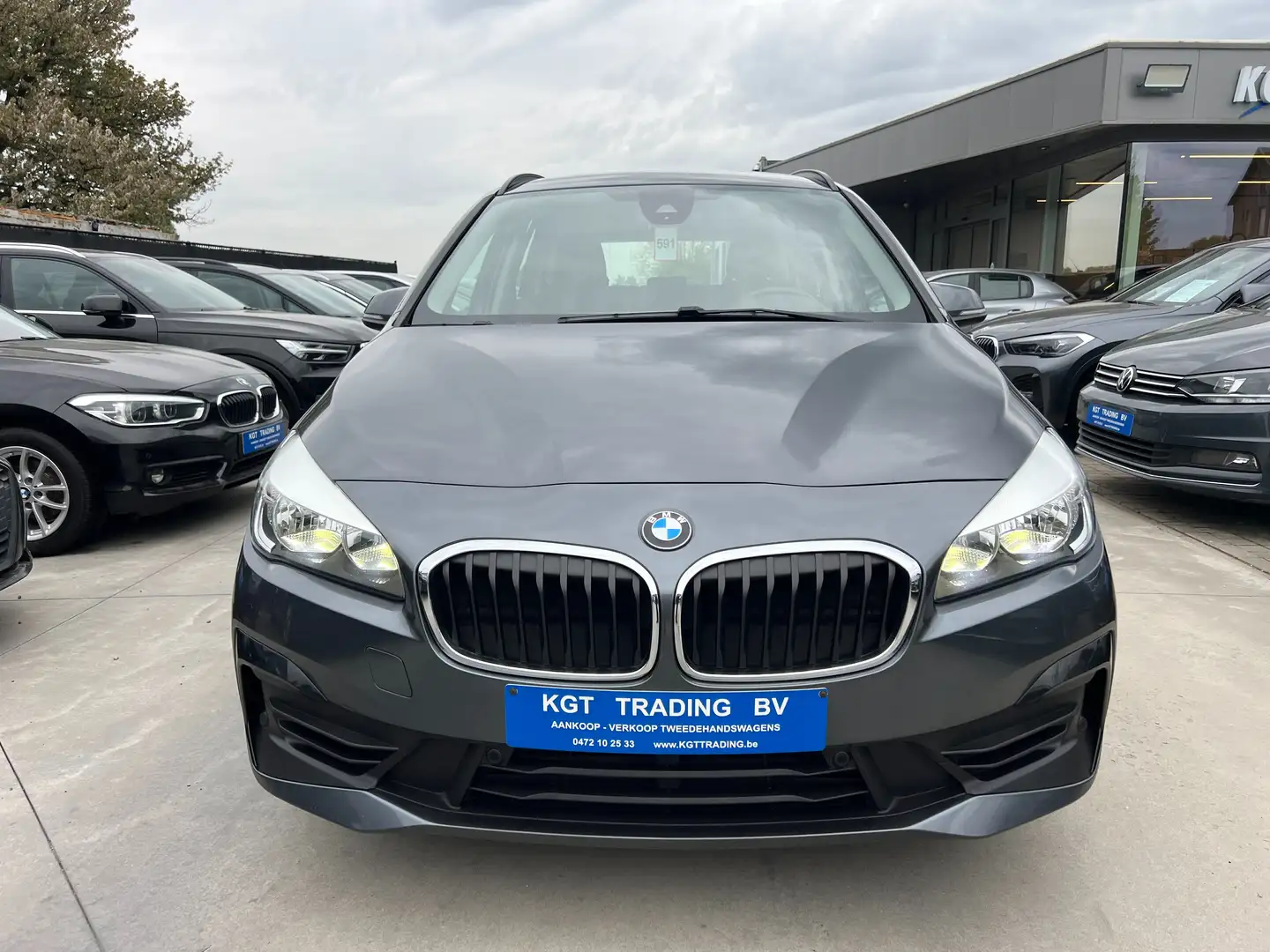 BMW 216 D GRAN TOURER NAVIGATIE BLUETOOTH PDC LED CARPASS Grijs - 2