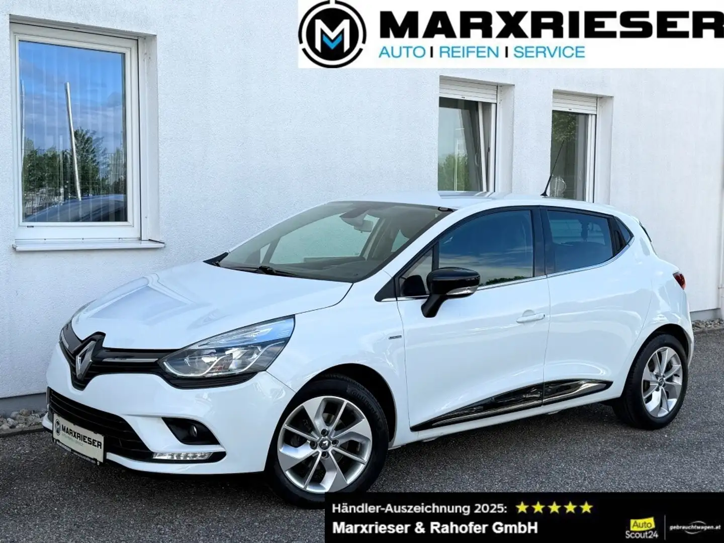 Renault Clio Limited TCe 75 | Navi | Einparkhilfe | Weiß - 1