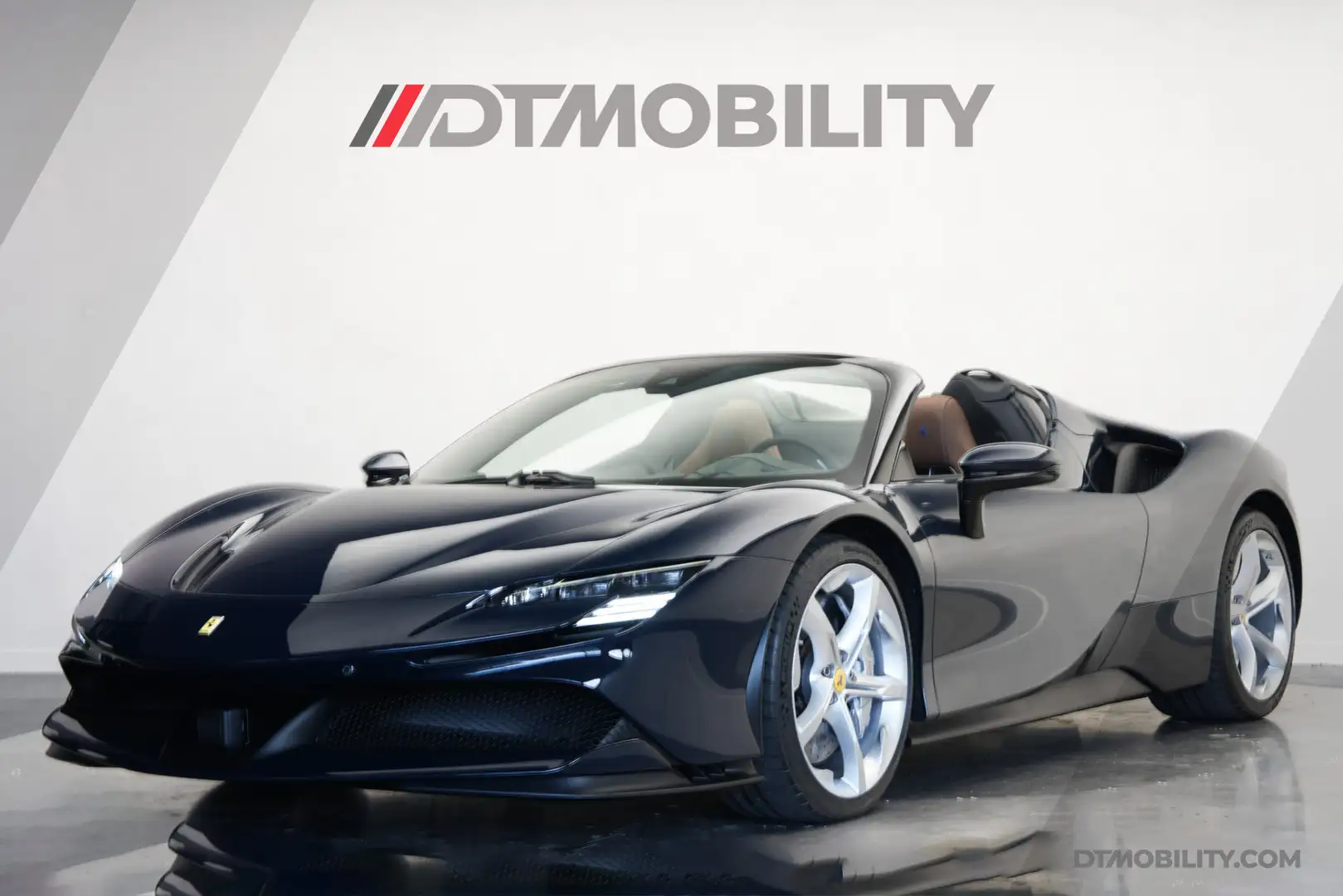 Ferrari SF90 Spider 4.0 V8 | Blu Pozzi | Daytona Seats Cioccolato | Azul - 1