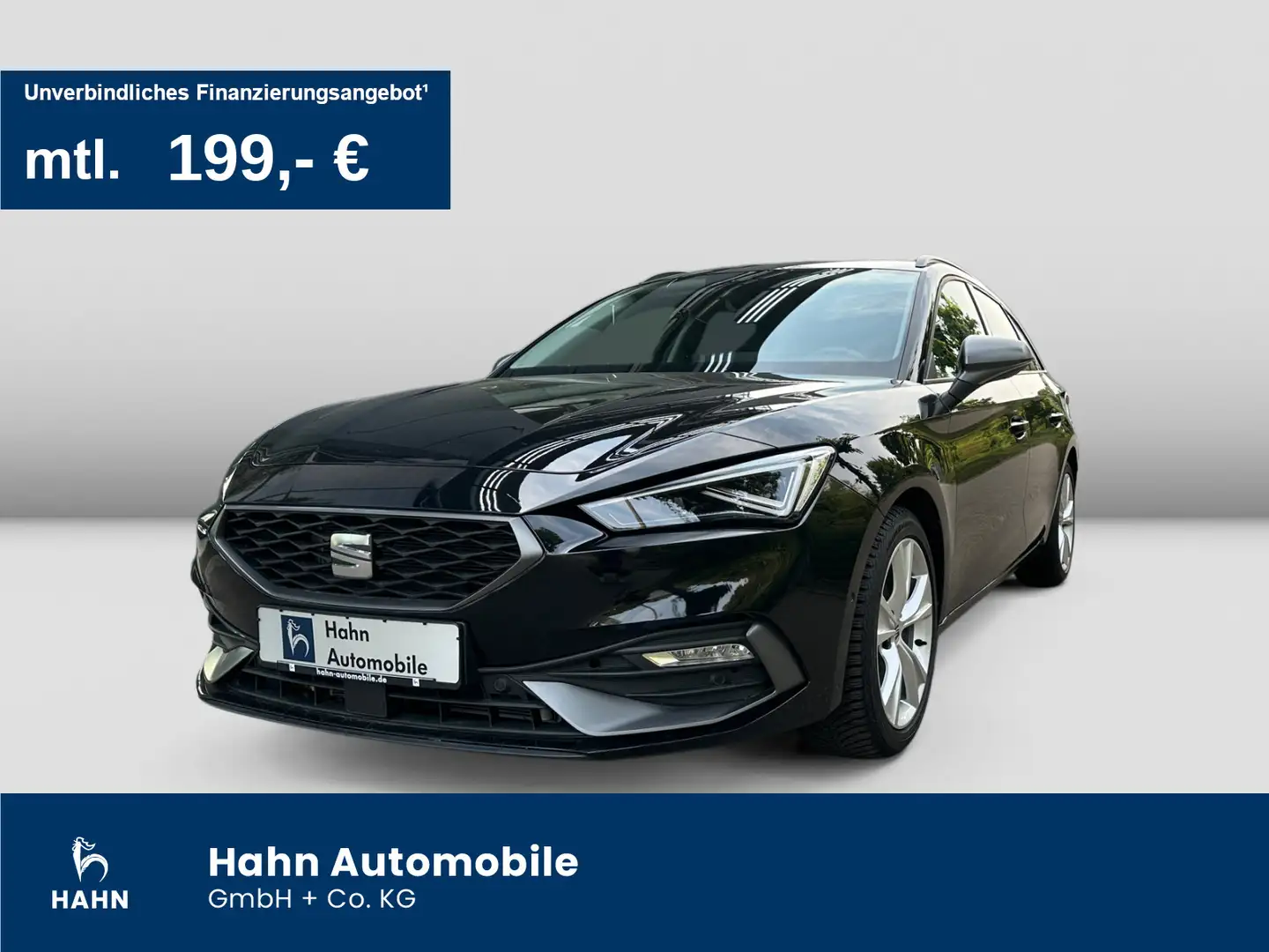 SEAT Leon Sportstourer 1.5eTSI DSG FR Matrix Navi ACC Schwarz - 1