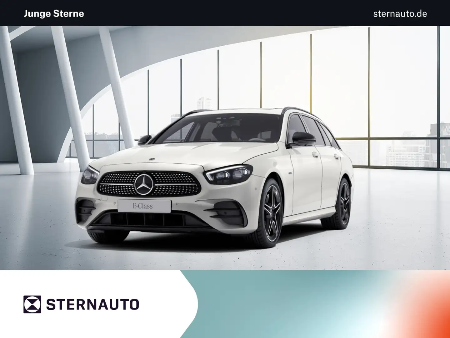 Mercedes-Benz E 300 E 300 e T-Modell  AMG Line EXCLUSIVE Interieur/SHD Weiß - 1