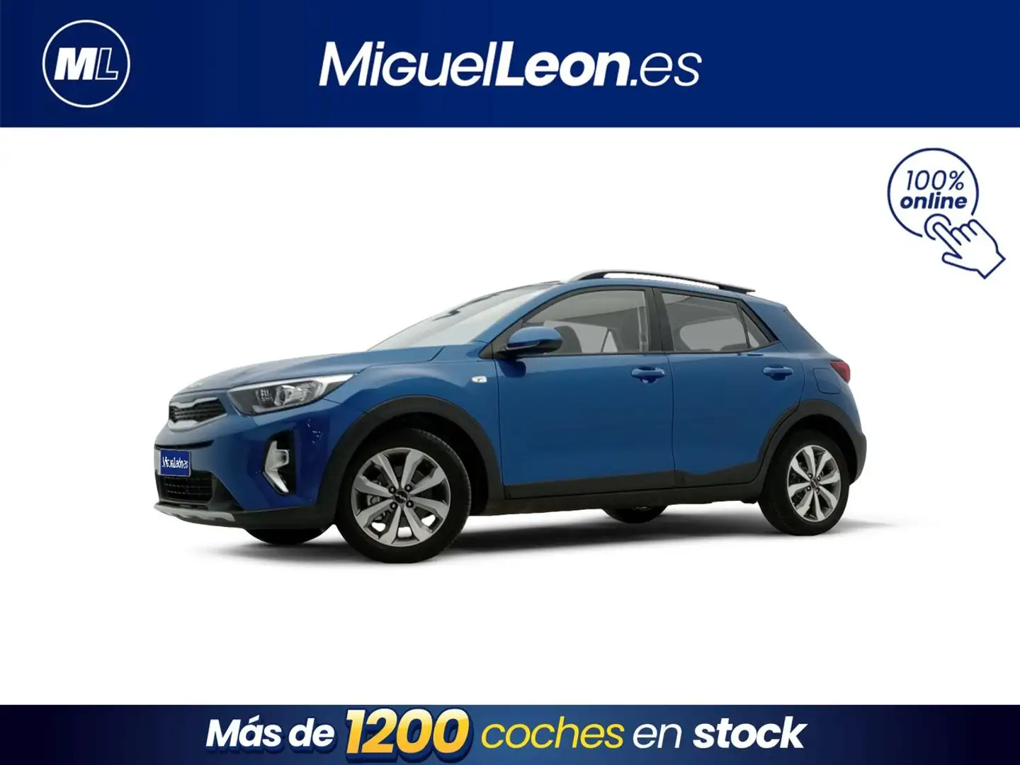 Kia Stonic 1.0 TGDI 100CV ACTIVE Azul - 1