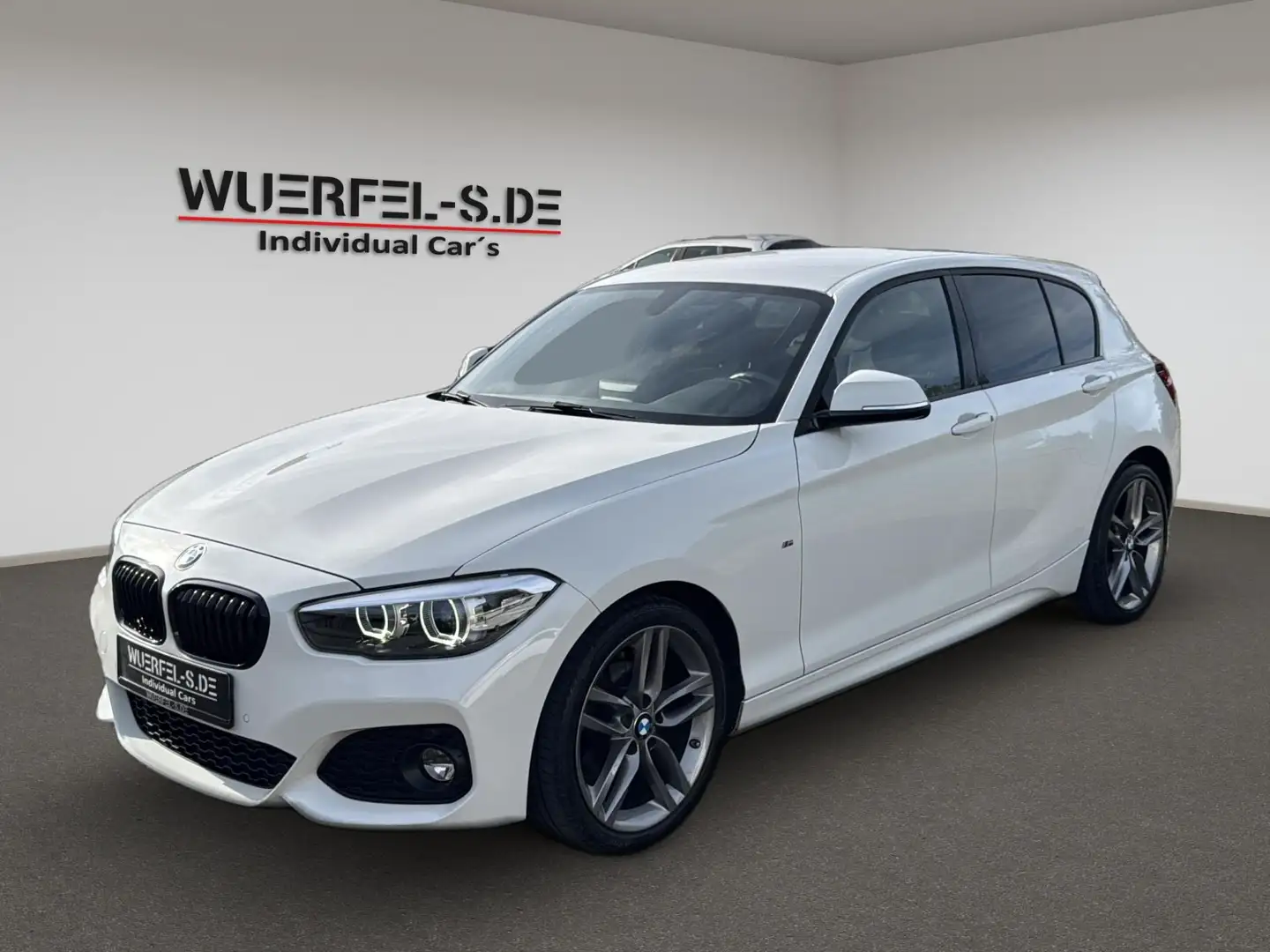 BMW 118 i EditionMSportShadow+LED+PDC+NAVI+Leder Weiß - 2