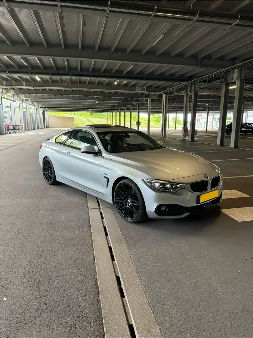 BMW 425 Coupe 425d 218 ch Sport A Argent - 1