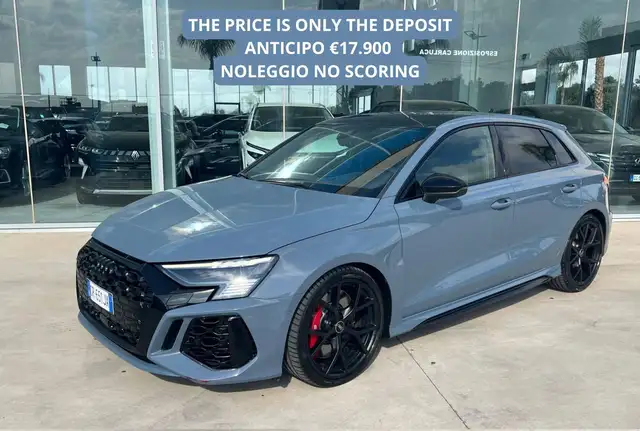 Audi RS3 SPB 2.5 400CV tfsi quattro s-tronic - ANTICIPO €17.900 NOLEGGIO NO SCORING