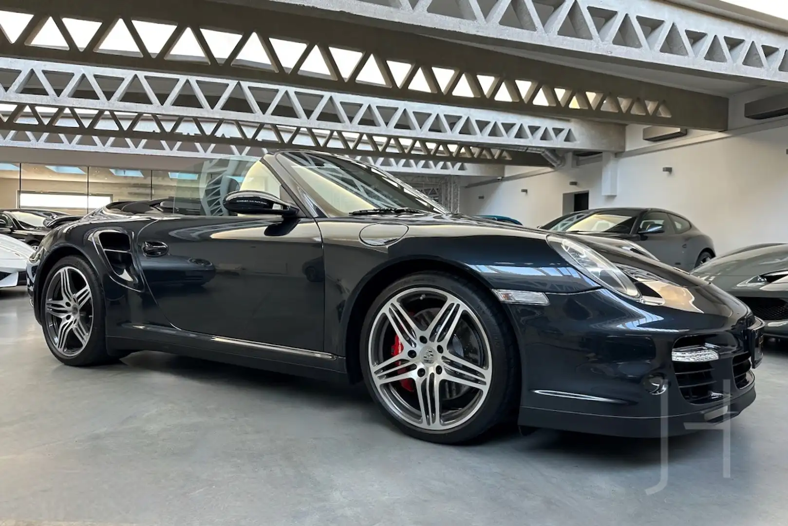 Porsche 997 turbo Cabrio TT Grijs - 2
