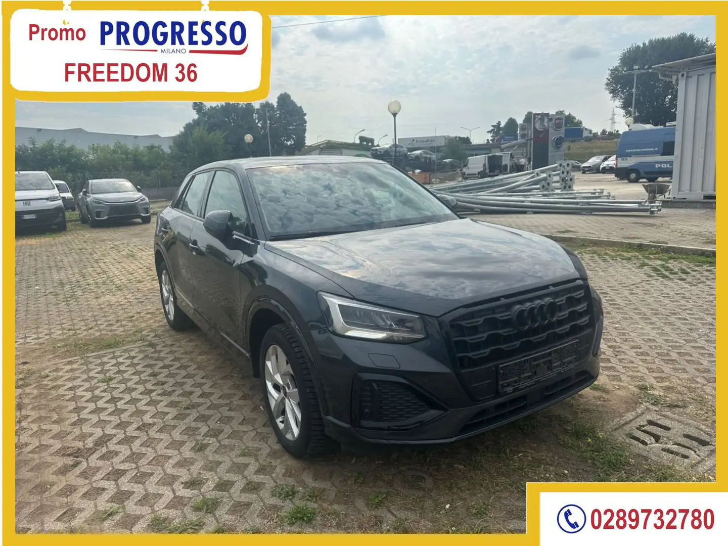 Audi Q2 35 TFSI S tronic  Advanced 150cv Grigio - 1