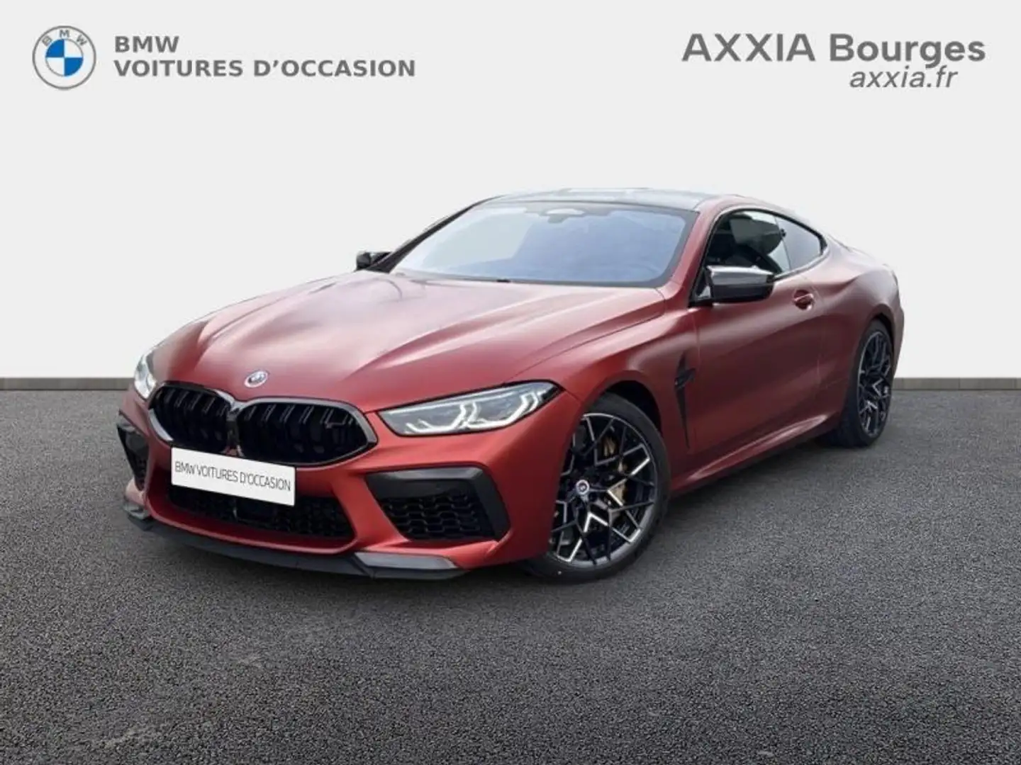 BMW M8 4.4 V8 625ch Competition M Steptronic Rouge - 1