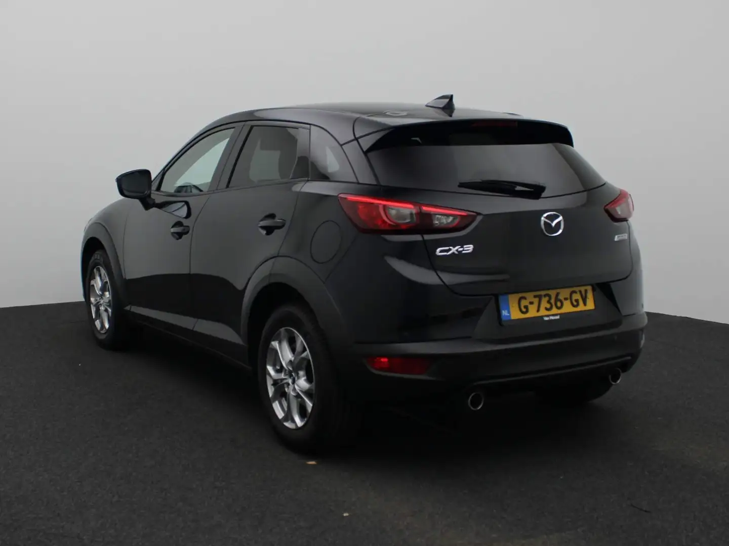 Mazda CX-3 2.0 SkyActiv-G 120 SkyLease | AUTOMAAT | NAVIGATIE Zwart - 2