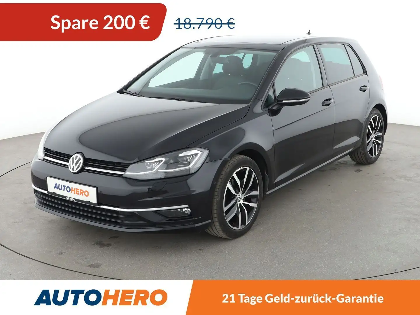 Volkswagen Golf 2.0 TDI Highline BlueMotion Noir - 1