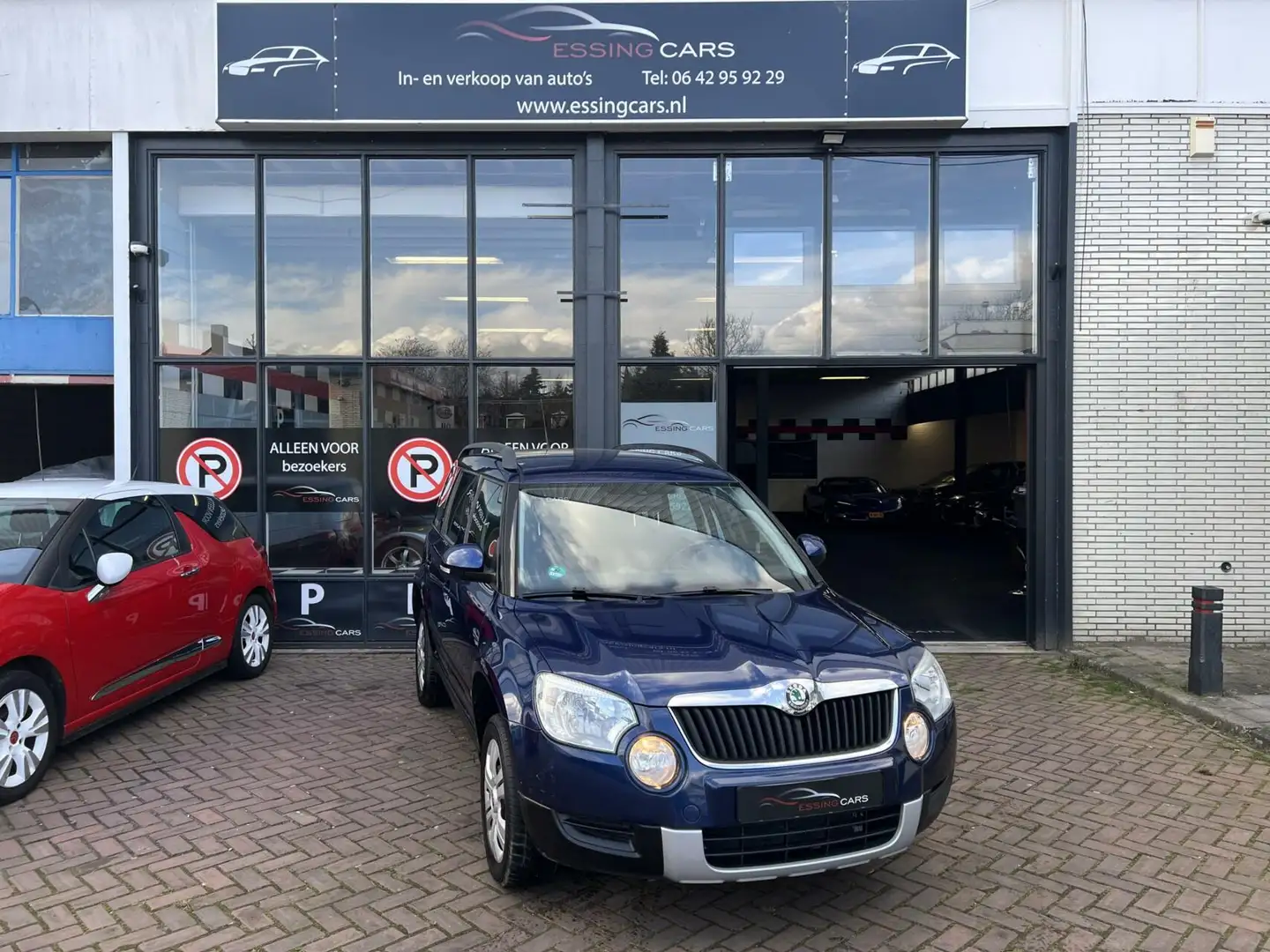 Skoda Yeti met trekhaak Blauw - 1