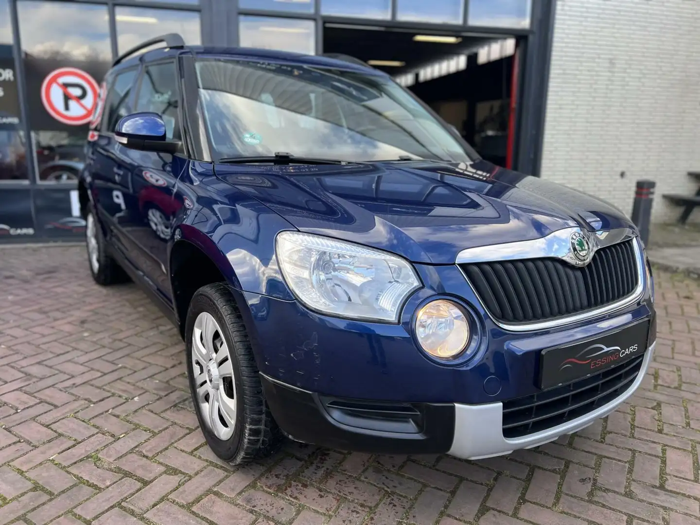 Skoda Yeti met trekhaak Blauw - 2