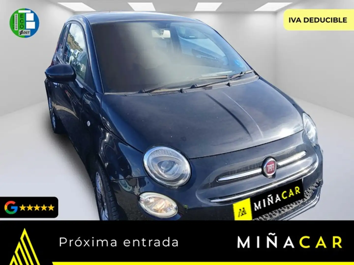 Fiat 500 1.0 GSE Lounge Negro - 1