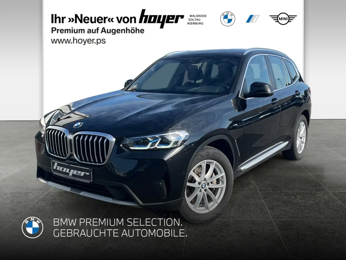 BMW X3 xDrive30d ZA HiFi DAB LED WLAN Standhzg. RFK Noir - 1
