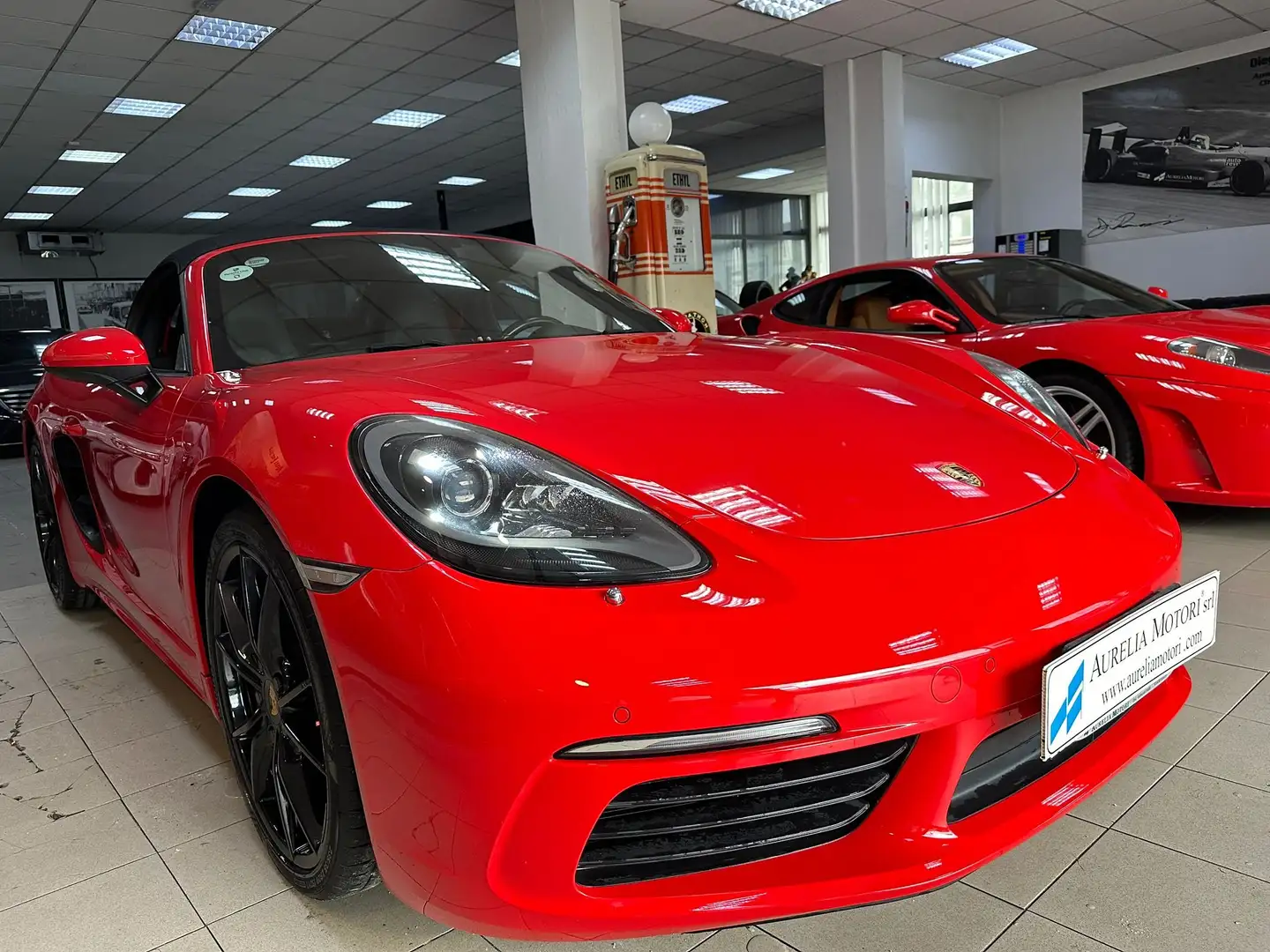 Porsche Boxster 718 2.0 300cv pdk PARI AL NUOVO TAGLIANDI PORSCHE Rosso - 2