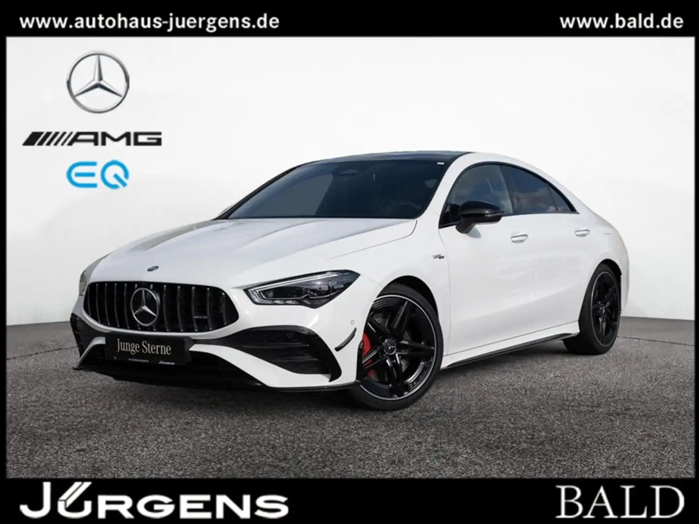 Mercedes-Benz CLA 35 AMG 4M Coupé Premium/Aero/MLB/Pano/Night Blanc - 2