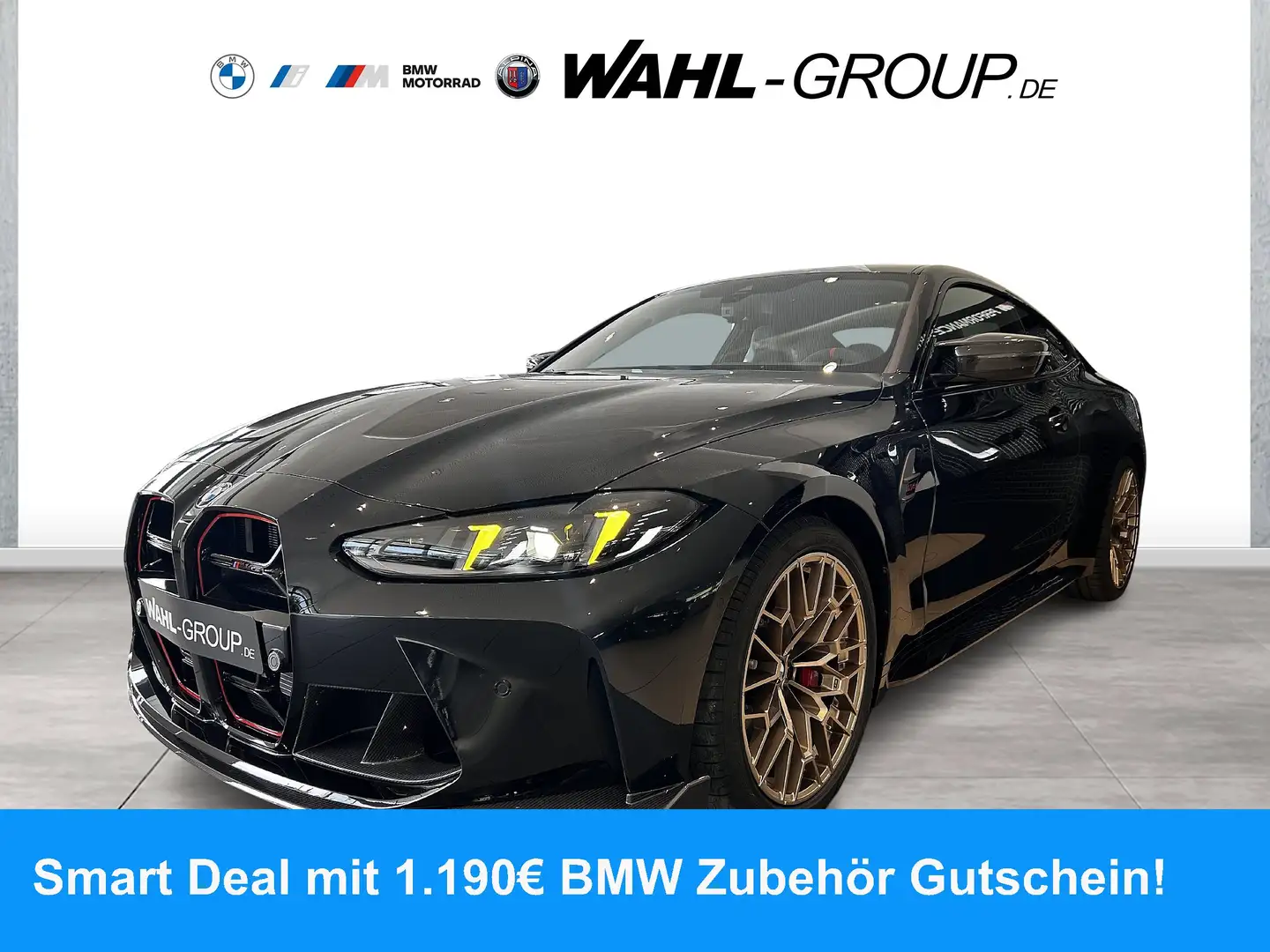 BMW M4 CS Coupé Carbon Keramik HeadUp Präzisionsstrebe Noir - 1