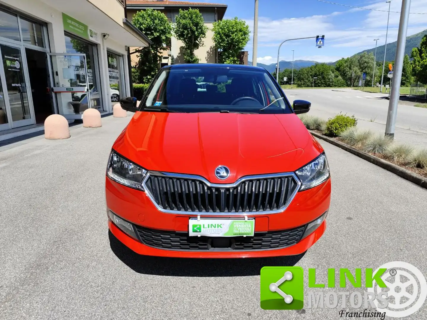 Skoda Fabia 1.0 MPI 75 CV Twin Color Nero NEOPAT.GARANZIA INCL Красный - 2