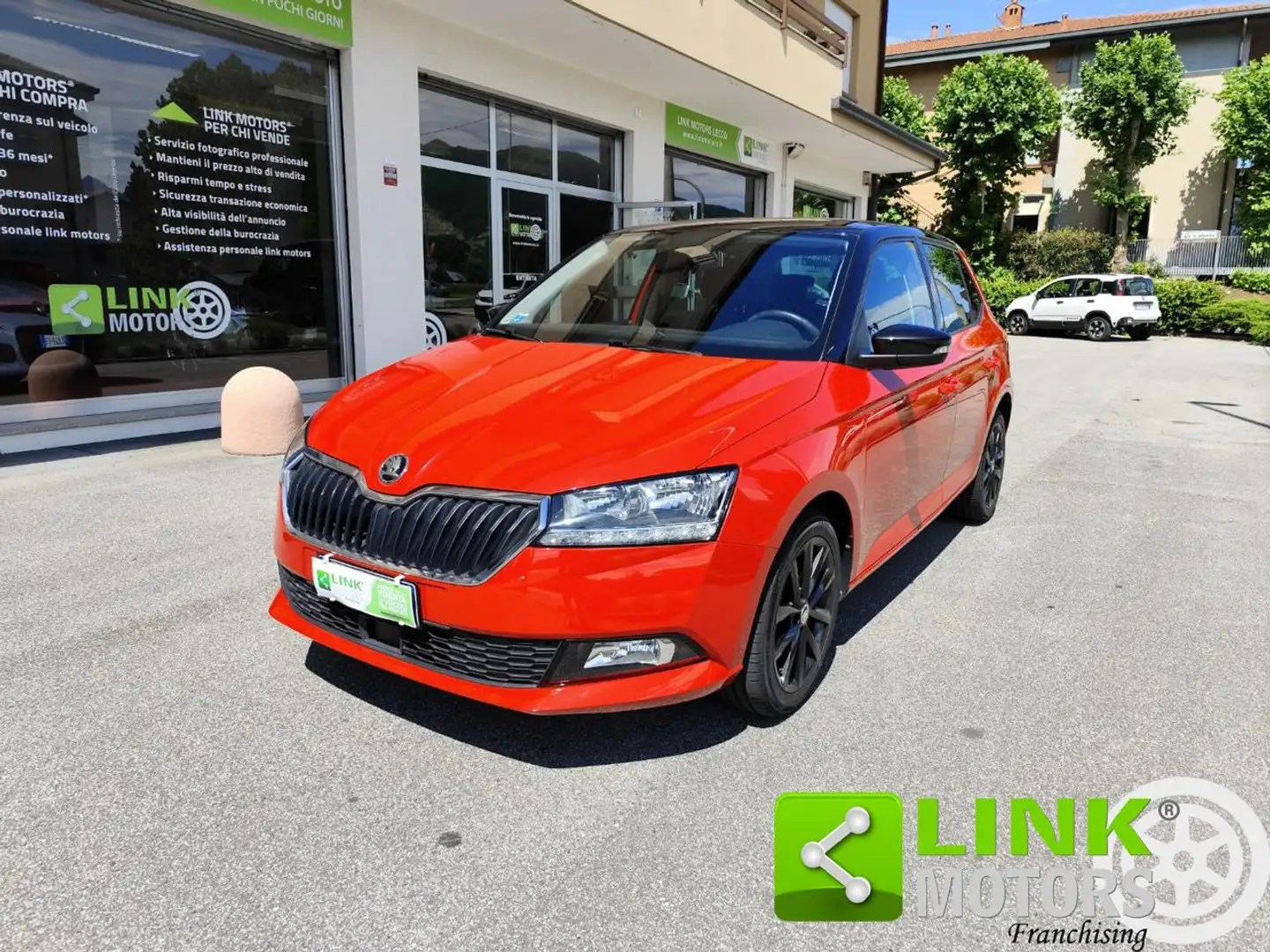 Skoda Fabia 1.0 MPI 75 CV Twin Color Nero NEOPAT.GARANZIA INCL Красный - 1