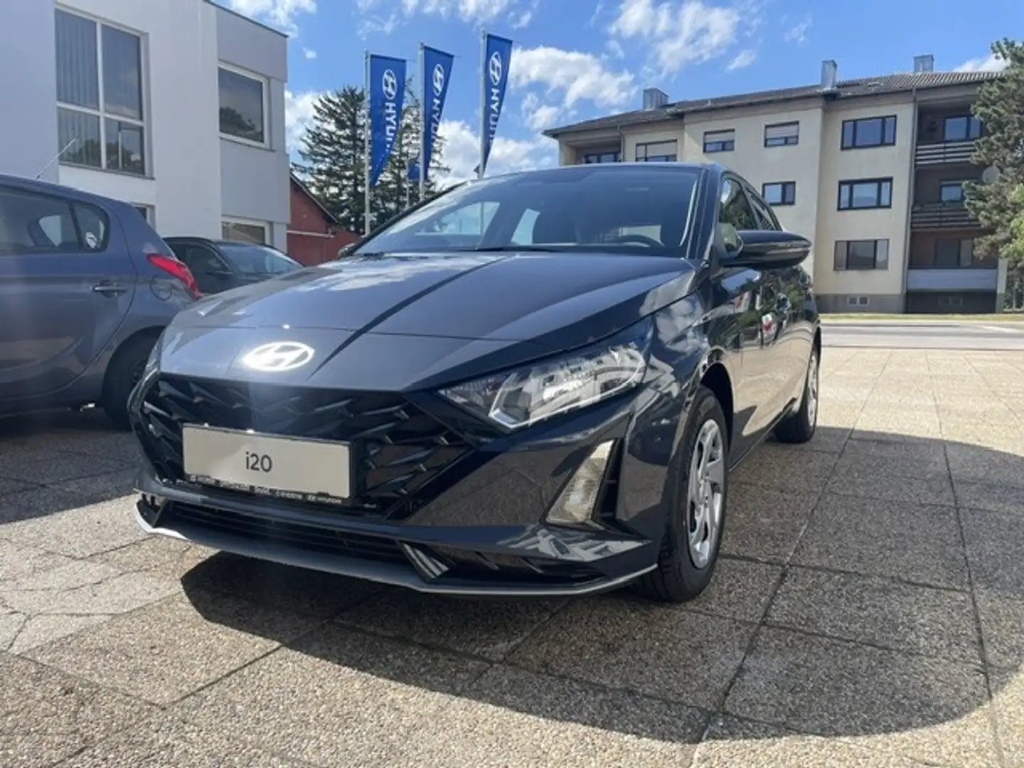 Hyundai i20 1,0 T-GDI Smart Line Grau - 1