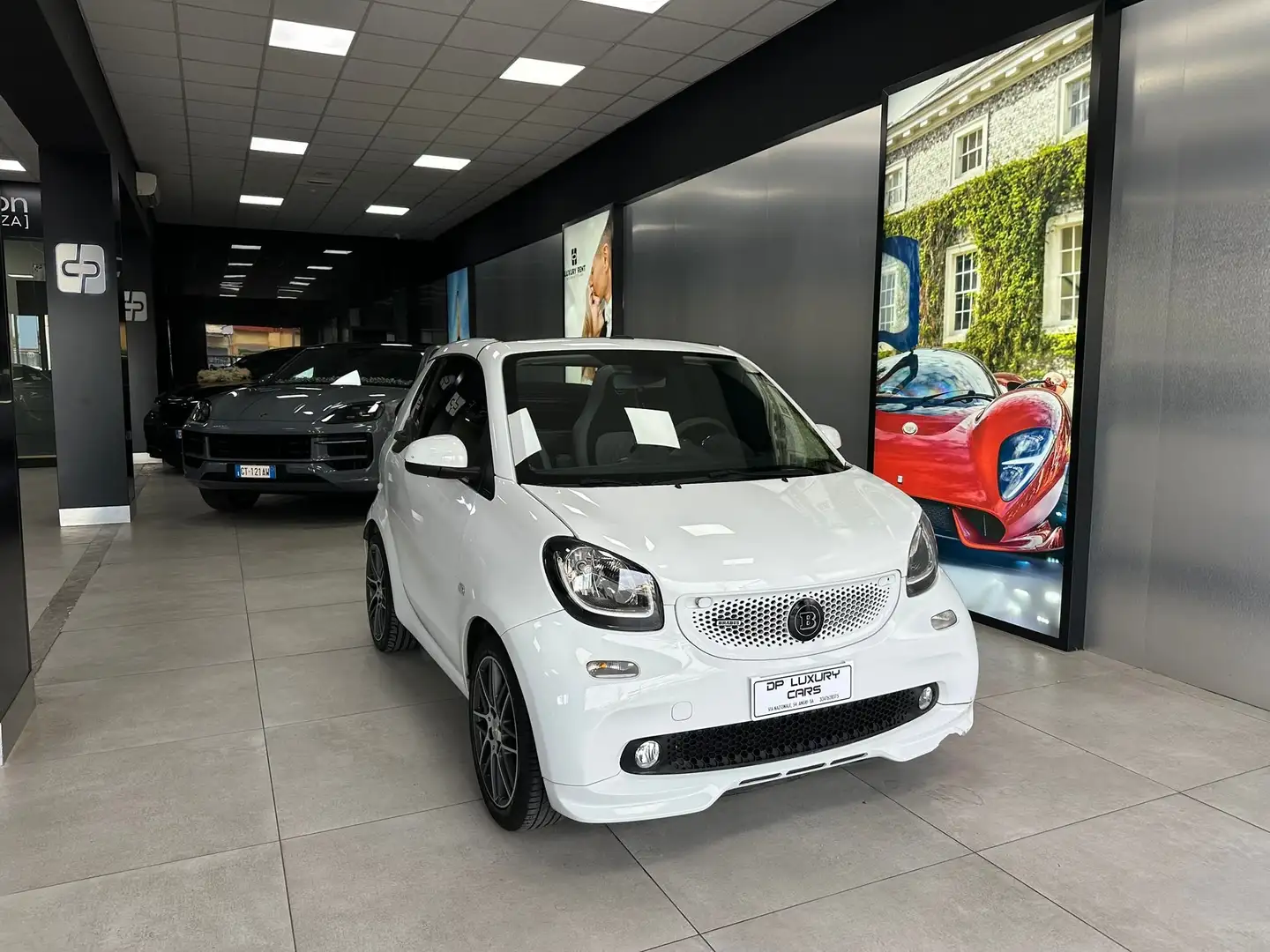 smart brabus Smart ForTwo BRABUS 0.9 Turbo twinamic cabrio Bianco - 1