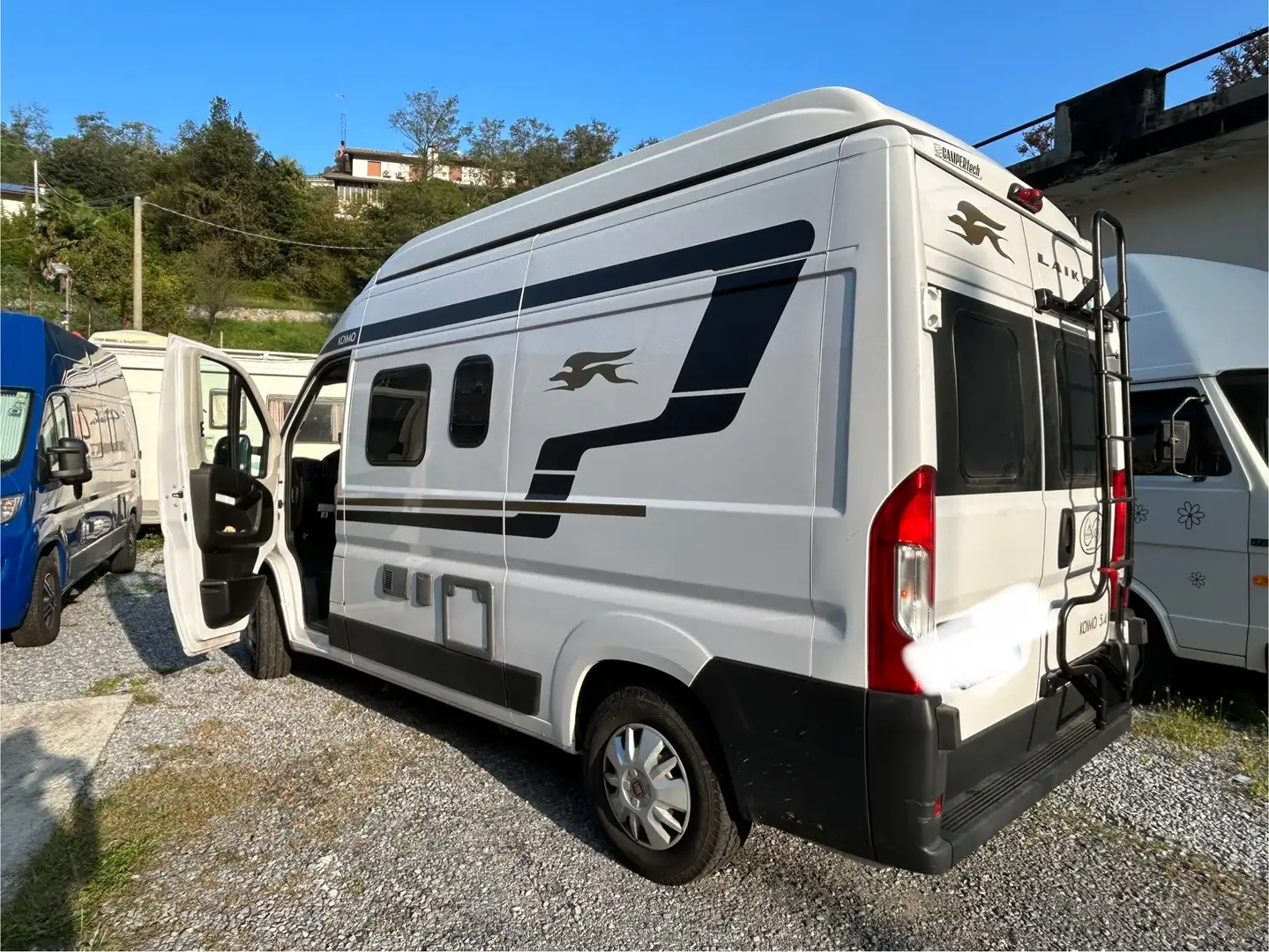 Caravans-Wohnm Laika laika kosmo 540 fiat ducato Bianco - 1