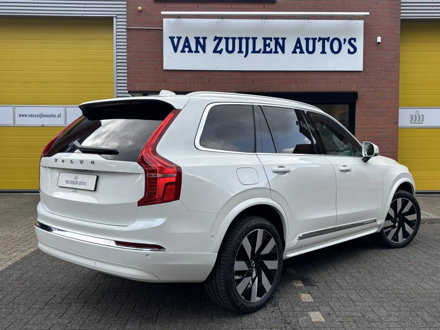 Volvo XC90 T8 Recharge Sport Int 7P Panorama HK Keyless 360° Blanc - 2