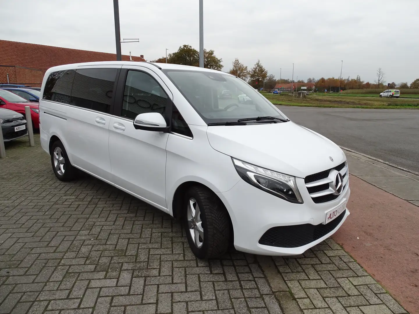 Mercedes-Benz V 300 d MWB*6 PLAATSEN*LEDER*TOPSTAAT!!! Wit - 2