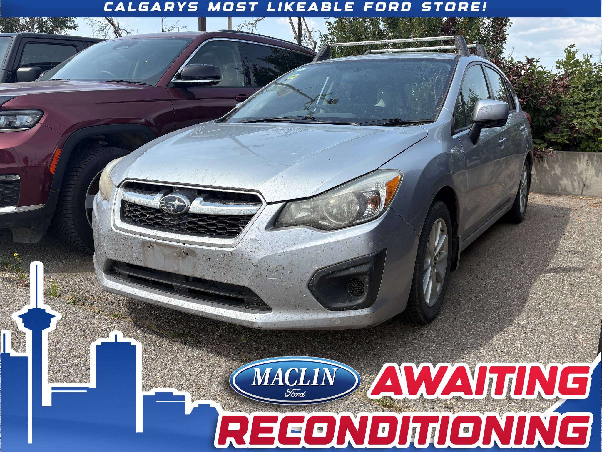 Silver 2012 Subaru Impreza Wagon Manual