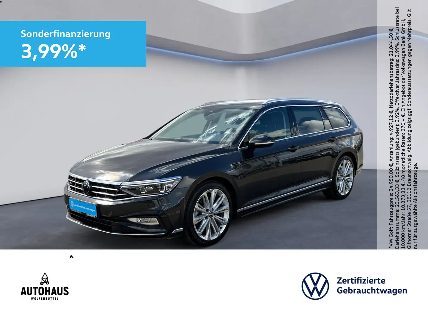 Volkswagen Passat Variant Elegance R-Line 2.0 TSI DSG StHz Gris - 1