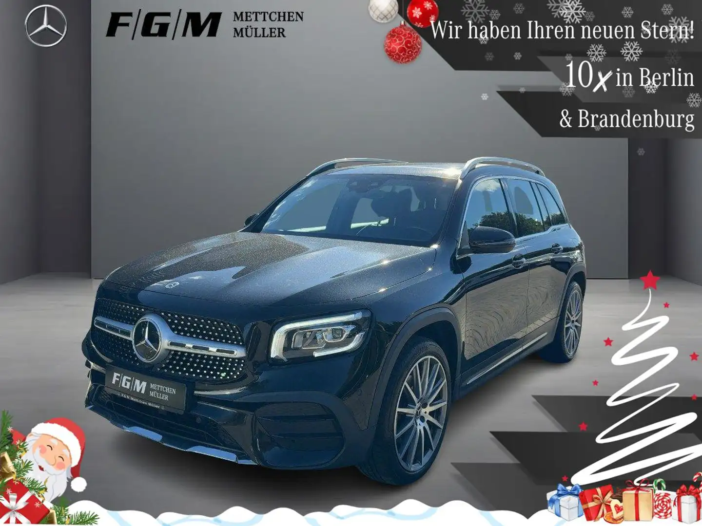 Mercedes-Benz GLB 250 AMG Line S-Dach|TWA|AHK|Pano|Sitzhz|Pano Negro - 1