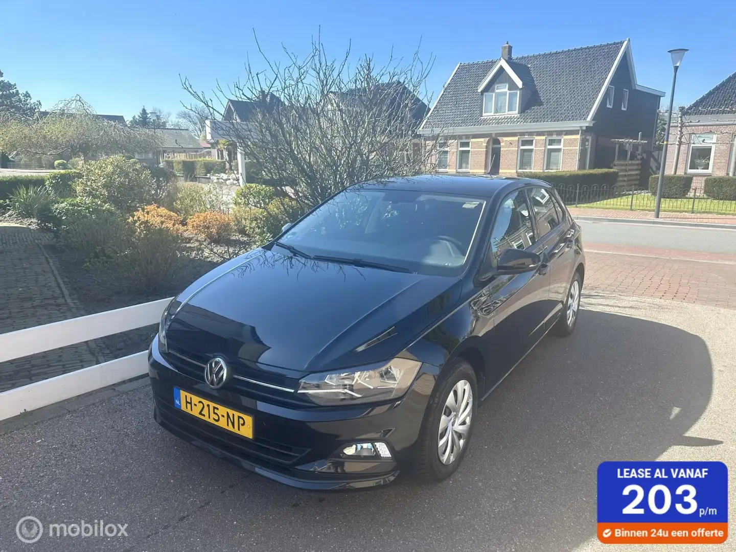 Volkswagen Polo 1.0 TSI 95PK Comfortline Business ACHTERUITRIJ CAM Noir - 1