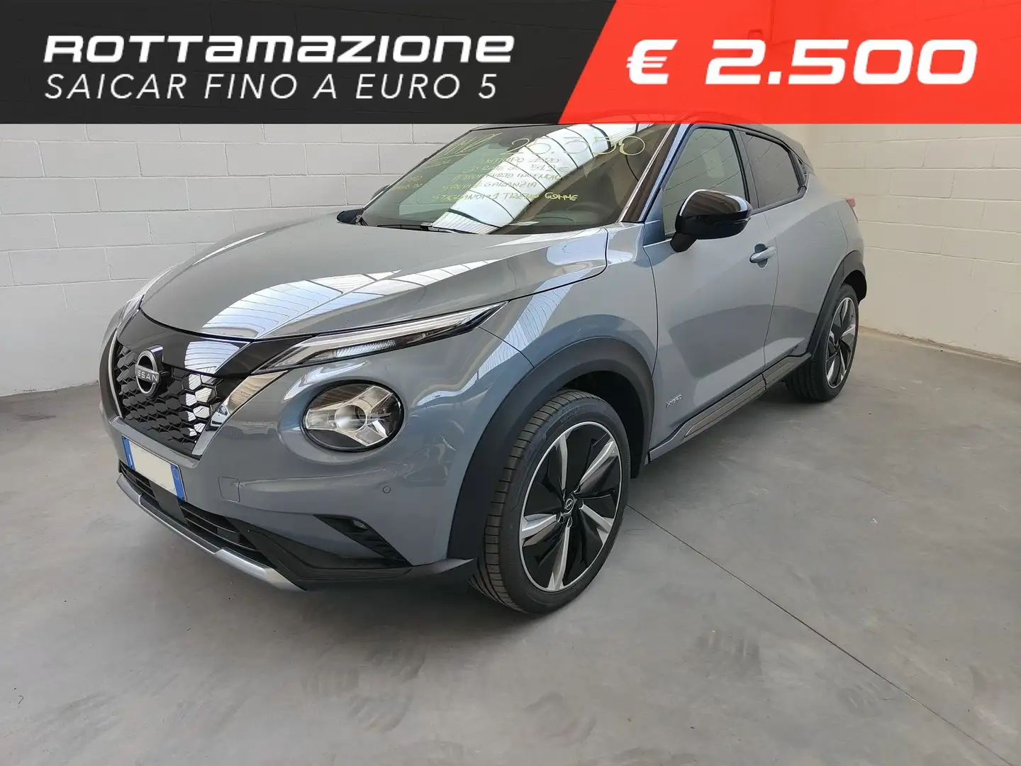 Nissan Juke 1.6 HEV N-Design Gris - 1