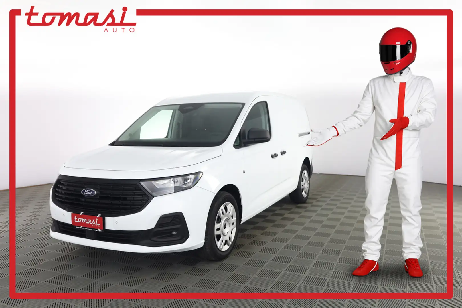 Ford Transit Connect Transit Connect 2.0 Ecoblue PC Furgone Trend Blanc - 1