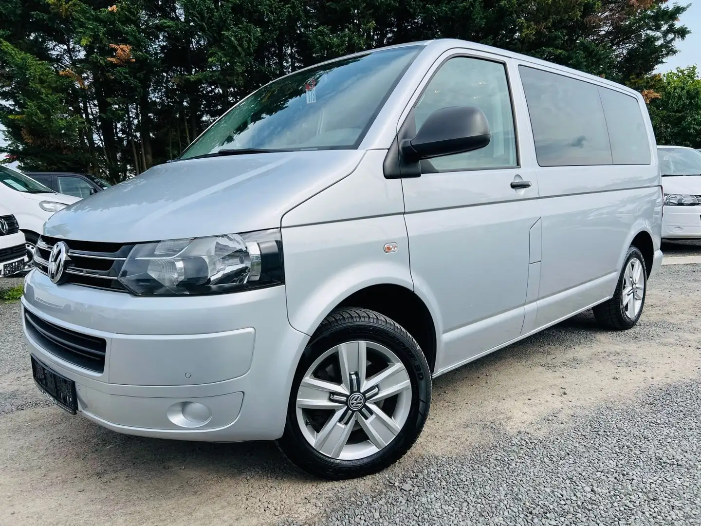Volkswagen T5 Multivan /AHK/Standheizung/LM/PDC/Scheckheft Silber - 1