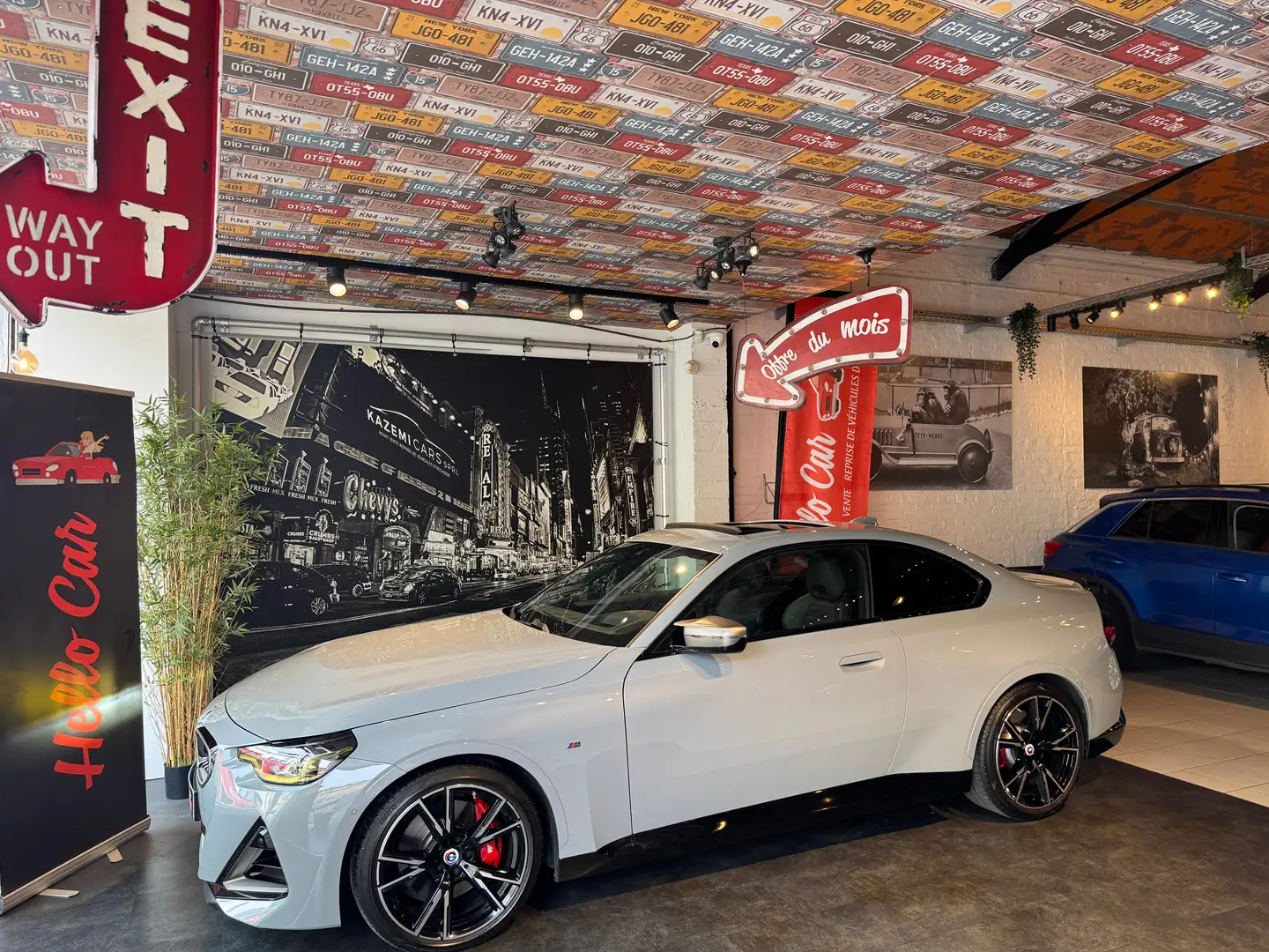 BMW 240 Coupé M240iXAS * PANO * CUIRS * H/K * CAM * Grey - 1