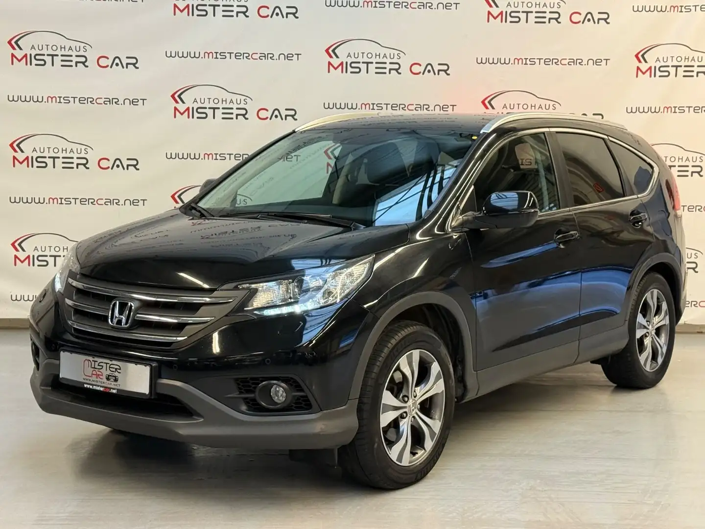 Honda CR-V Executive 4WD NAVI/LEDER/XENON/KAM/8XALU Negru - 1