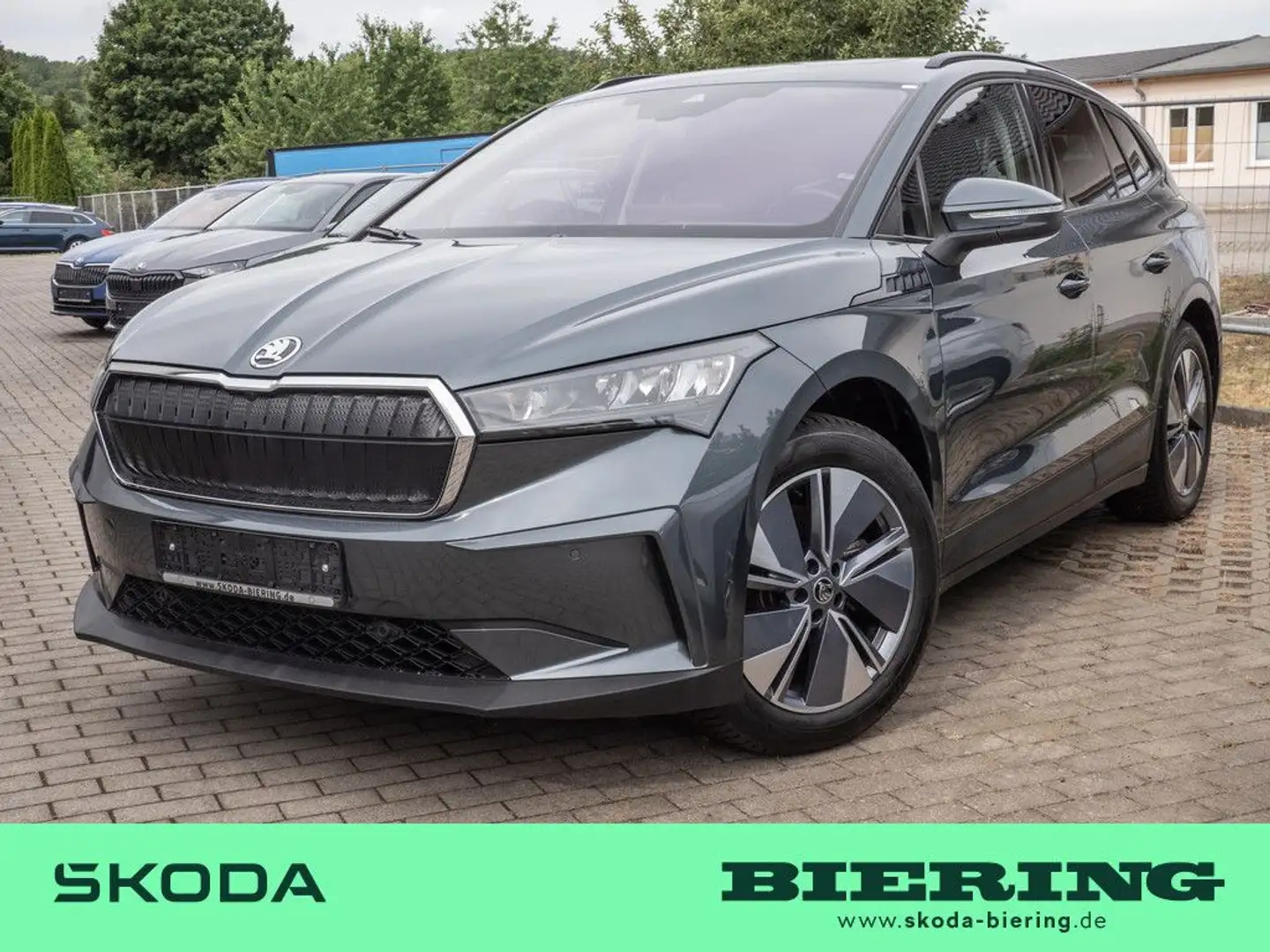 Skoda Enyaq iV 60 Loft SHZ KAMERA NAVI HUD LED PANO Grau - 1